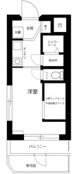 モナークマンション代々木上原の物件間取画像